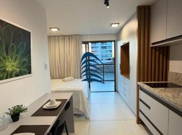 Foto 01 · Condomínio Facility View - Studio Moderno com Varanda no Caminho das Árvores PORTEIRA FECHADA