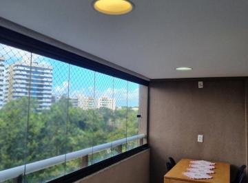 Apartamento de 1 quarto, Salvador · 1/4 no Cosmopolitan (Alphaville I) | Vista Lagoa | Nascente