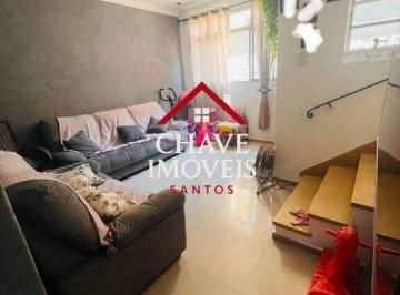 Casa · 90m² · 2 Quartos · Sobrado à venda, 90 m² por R$ 320.000,00 - Macuco - Santos/SP