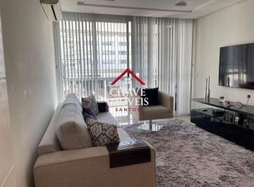 Apartamento · 114m² · 2 Quartos · 1 Vaga · Excelente apartamento de 02 quartos, suíte a 200 metros da praia, no bairro Pompeia em Santos - SP.