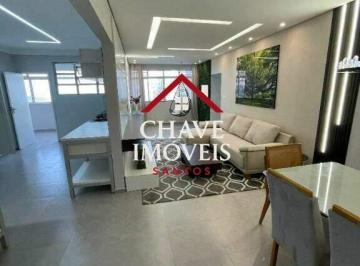 Apartamento · 130m² · 2 Quartos · 1 Vaga · Apartamento, 130 m² - venda por R$ 1.750.000,00 ou aluguel por R$ 7.500,02/mês - Gonzaga - Santos/SP