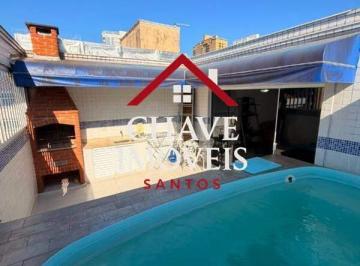 Casa · 242m² · 4 Quartos · 3 Vagas · Casa Triplex à venda, 241,79 m² 4 suítes, piscina, churrasqueira, por R$ 1.450.000,00 - Embaré - San