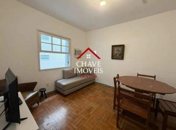 Apartamento · 50m² · 1 Quarto · Apartamento para alugar, 50 m² por R$ 3.000,02/mês - Embaré - Santos/SP