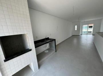 Casa · 172m² · 3 Quartos · 2 Vagas · Casa nova com 3 dormitórios, 2 suítes à venda, 165 m² por R$ 1.800.000 - Aparecida - Santos/SP