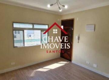 Apartamento · 50m² · 2 Quartos · Apartamento à venda, 50 m² por R$ 305.000,00 - Embaré - Santos/SP