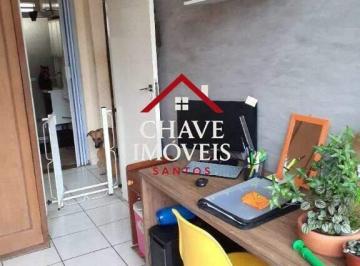 Apartamento · 67m² · 2 Quartos · 1 Vaga · Apartamento com 2 dormitórios à venda, 66 m² por R$ 240.000,00 - José Menino - Santos/SP