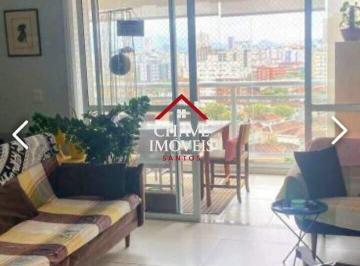 Apartamento · 131m² · 4 Quartos · 2 Vagas · Apartamento com 4 dormitórios à venda, 131 m² por R$ 1.420.000,00 - José Menino - Santos/SP