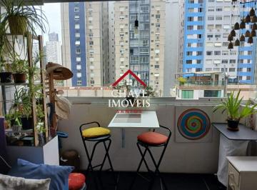 Apartamento · 30m² · Kitnet Residencial à Venda em São Vicente (Itararé) – Esquina com Presidente Wilson