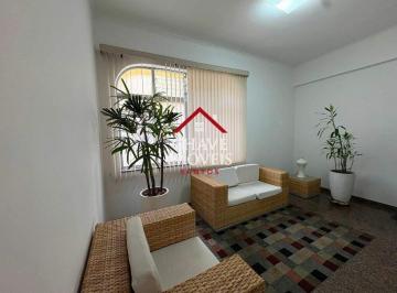 Apartamento · 173m² · 3 Quartos · 1 Vaga · Apartamento com 3 dormitórios para alugar, 173 m² por R$ 5.500,02/mês - Pompéia - Santos/SP