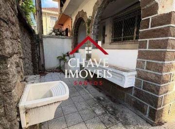 Casa · 235m² · 6 Vagas · Sobrado para alugar, 235 m² por R$ 15.000,02/mês - Gonzaga - Santos/SP