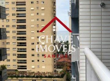 Apartamento · 55m² · 1 Quarto · 1 Vaga · Apartamento 1 Suíte em Santos (Embaré) para Aluguel – 55m², 1 Vaga