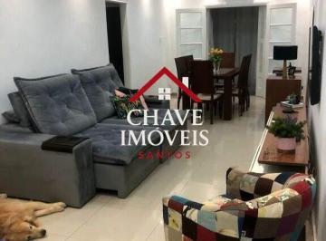 Apartamento · 74m² · 2 Quartos · 1 Vaga · Apartamento com 2 dormitórios à venda, 74 m² por R$ 516.000,00 - Gonzaga - Santos/SP