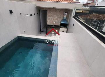 Casa · 156m² · 3 Quartos · 2 Vagas · Casa à venda, 156 m² por R$ 1.950.000,00 - Boqueirão - Santos/SP