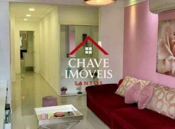 Apartamento · 120m² · 3 Quartos · 1 Vaga · Apartamento com 3 dormitórios à venda, 120 m² por R$ 1.050.000,00 - Boqueirão - Santos/SP