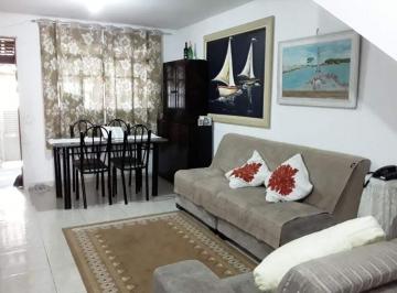 Casa · 120m² · 2 Quartos · 1 Vaga · Casa com 2 dormitórios à venda, 120 m² por R$ 405.000,00 - Vila São Jorge - Santos/SP