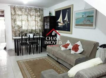 Casa · 120m² · 2 Quartos · 1 Vaga · Casa com 2 dormitórios à venda, 120 m² por R$ 405.000,00 - Vila São Jorge - Santos/SP