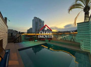 Apartamento · 197m² · 3 Quartos · 2 Vagas · Cobertura com 3 dormitórios à venda, 197 m² por R$ 1.900.000,00 - Aparecida - Santos/SP