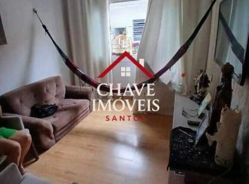 Apartamento · 76m² · 2 Quartos · Apartamento à venda, 76 m² por R$ 370.000,00 - Gonzaga - Santos/SP