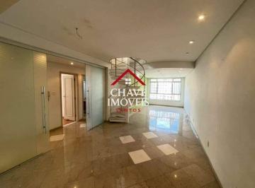 Apartamento · 279m² · 4 Quartos · 2 Vagas · Cobertura à venda, 279 m² por R$ 1.350.000,00 - José Menino - Santos/SP