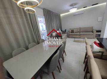Casa · 116m² · 3 Quartos · 2 Vagas · Casa à venda, 116 m² por R$ 1.100.000,00 - Campo Grande - Santos/SP