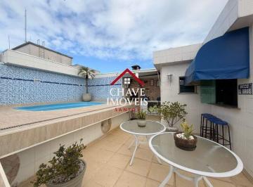 Apartamento · 207m² · 2 Quartos · 1 Vaga · Cobertura à venda, 207 m² por R$ 1.200.000,00 - Campo Grande - Santos/SP
