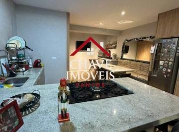 Casa · 100m² · 2 Quartos · 1 Vaga · Sobrado à venda, 100 m² por R$ 950.000,00 - Campo Grande - Santos/SP
