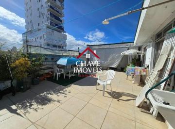 Apartamento · 52m² · 1 Quarto · 1 Vaga · Cobertura com 2 dormitórios à venda, 100 m² por R$ 640.000,00 - Gonzaga - Santos/SP