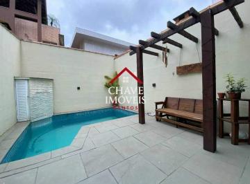 Casa · 180m² · 4 Quartos · 1 Vaga · SOBRADO TRIPLEX com 4 dormitórios à venda, 180 m² por R$ 1.500.000 - Embaré - Santos/SP