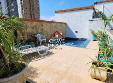 Apartamento · 258m² · 3 Quartos · 2 Vagas · Cobertura à venda, 258 m² por R$ 1.703.000,00 - Gonzaga - Santos/SP