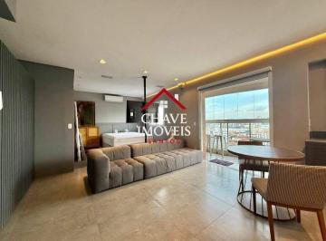 Apartamento · 45m² · 1 Quarto · 1 Vaga · Studio à venda, 45 m² por R$ 685.000,00 - Campo Grande - Santos/SP