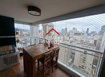 Apartamento · 100m² · 3 Quartos · 2 Vagas · Apartamento com 3 dormitórios à venda, 100 m² por R$ 1.299.999,00 - José Menino - Santos/SP