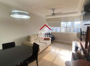 Apartamento · 67m² · 2 Quartos · 1 Vaga · Flat à venda, 67 m² por R$ 550.000,00 - Gonzaga - Santos/SP