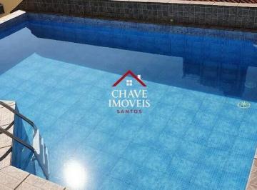 Casa · 372m² · 5 Quartos · 3 Vagas · Casa com 5 dormitórios à venda, 372 m² por R$ 2.800.000,00 - Ponta da Praia - Santos/SP