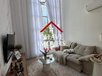 Casa · 196m² · 3 Quartos · 2 Vagas · Casa com 3 dormitórios, sala pé direito duplo 6m à venda, 202 m² por R$ 1.950.000 - Aparecida - Sant