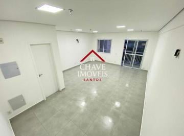 Comercial · 42m² · 1 Vaga · Sala para alugar, 42 m² por R$ 2.000,00/mês - Vila Matias - Santos/SP