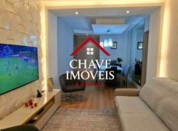 Apartamento · 104m² · 2 Quartos · 1 Vaga · Apartamento com 2 dormitórios à venda, 104 m² por R$ 690.000,00 - Marapé - Santos/SP