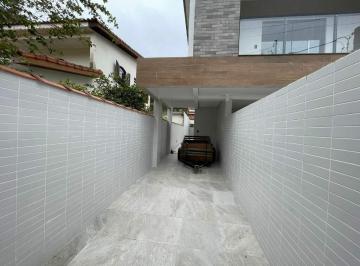 Casa · 104m² · 3 Quartos · 2 Vagas · Sobrado novo com 3 dormitórios à venda, 104 m² por R$ 800.000 - Vila Belmiro - Santos/SP
