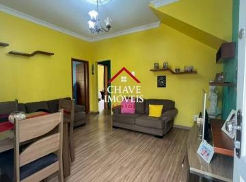 Apartamento · 84m² · 2 Quartos · Apartamento com 2 dormitórios à venda, 83 m² por R$ 350.000,00 - Marapé - Santos/SP