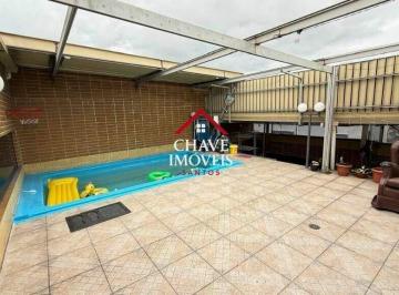 Apartamento · 351m² · 3 Quartos · 3 Vagas · Cobertura à venda, 350 m² por R$ 1.300.000,00 - Centro - São Vicente/SP