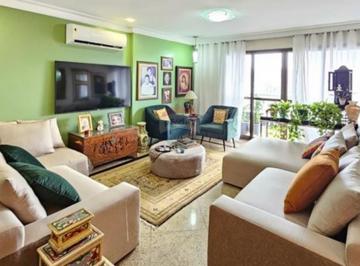 Apartamento · 190m² · 4 Quartos · 3 Vagas · Apartamento no Condomínio Caravaggio - Vieiralves, 4 quartos, andar alto, 1 por andar, gerador 100%