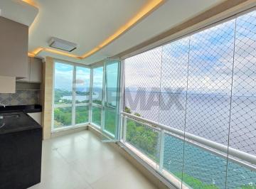 Apartamento · 153m² · 3 Quartos · Apartamento no Vision 15º andar, 3 suítes, ponta negra, vista rio, 154 m²