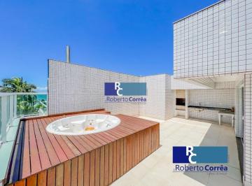 Apartamento · 187m² · 3 Quartos · 3 Vagas · NA QUADRA DA PRAIA DO TOMBO | COBERTURA
