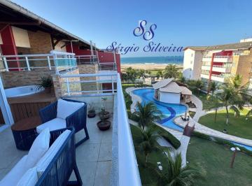 Apartamento de 2 quartos, Aquiraz · Cobertura no Porto das dunas pé na areia vista mar! Nascente total