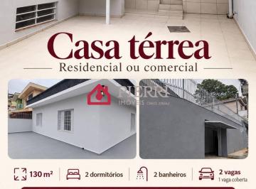 Casa · 130m² · 2 Quartos · 2 Vagas · Casa Térrea para Locação no Parque São Domingos Residencial ou Comercial
