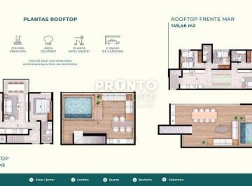 Apartamento · 106m² · 2 Quartos · 2 Vagas · Naturê Eco Residência - N. São do Ó, nº 14. Muro Alto, Ipojuca PE. Bloco BL 3, Unidade 301.