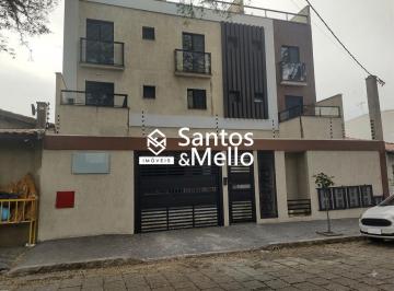 Apartamento · 100m² · 2 Quartos · 2 Vagas · COBERTURA à venda em Santo André (Vila Homero Thon) | 2 quartos (1 suíte) | 2 vagas