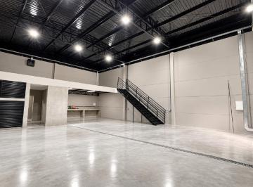 Comercial · 130m² · 5 Vagas · Galpão comercial novo no Bairro da Barra com mezanino e amplo estacionamento