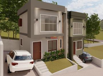 Casa · 57m² · 2 Quartos · 1 Vaga · Sobrado em Construção com 2 dormitórios no Bairro Figueiras