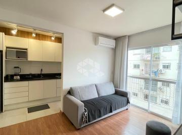 Apartamento · 60m² · 2 Quartos · 1 Vaga · Apartamento 02 dormitórios totalmente mobiliado no Bairro Goiás!