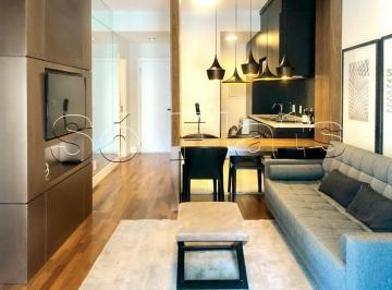 Apartamento · 64m² · 1 Quarto · 1 Vaga · Apartamento mobiliado de 64m² no Itaim Bibi, suíte, varanda ampla e lazer completo no It Style Home